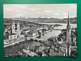 Zürich und die Glarneralpen