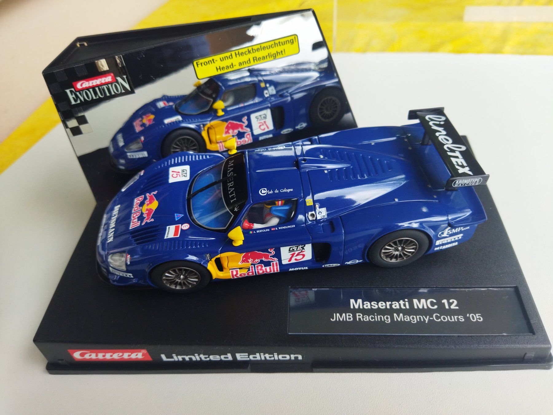 Carrera Rennbahnen: Maserati MC 12 "Red Bull" von Carrera Evolution 1/32 – Neu und originalverpackt aus La Chaux-de-Fonds von Bausaetze