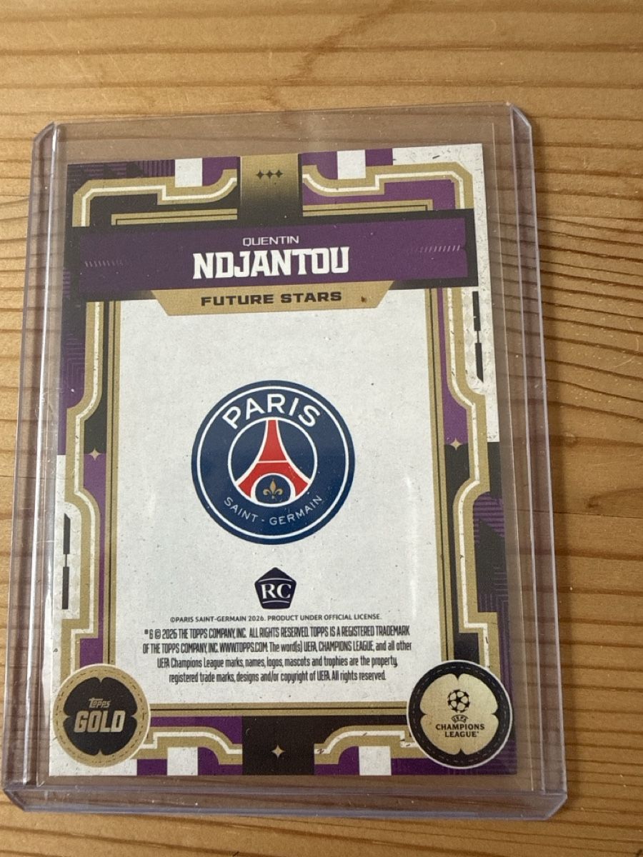 Topps Sammelbilder & Trading cards: Topps Gold Quentin N. Future Stars 16/50 – Neu (gemäss Beschreibung) aus Dottikon von KVN1504 1