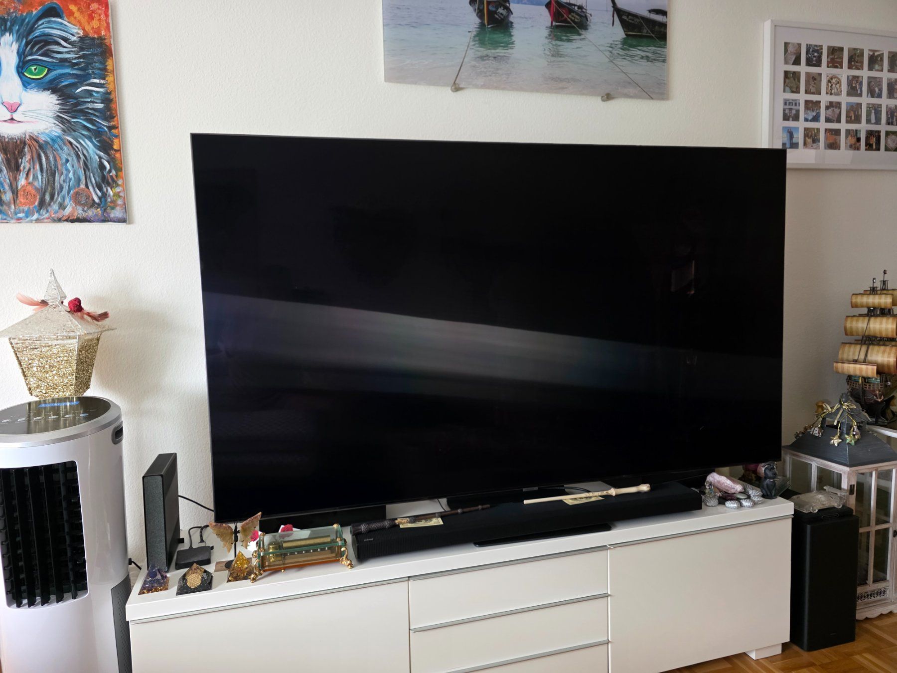 Samsung Televisori: Samsung 75 Zoll QLED 2022 – Usato da Richterswil venduto da Flowercook 1
