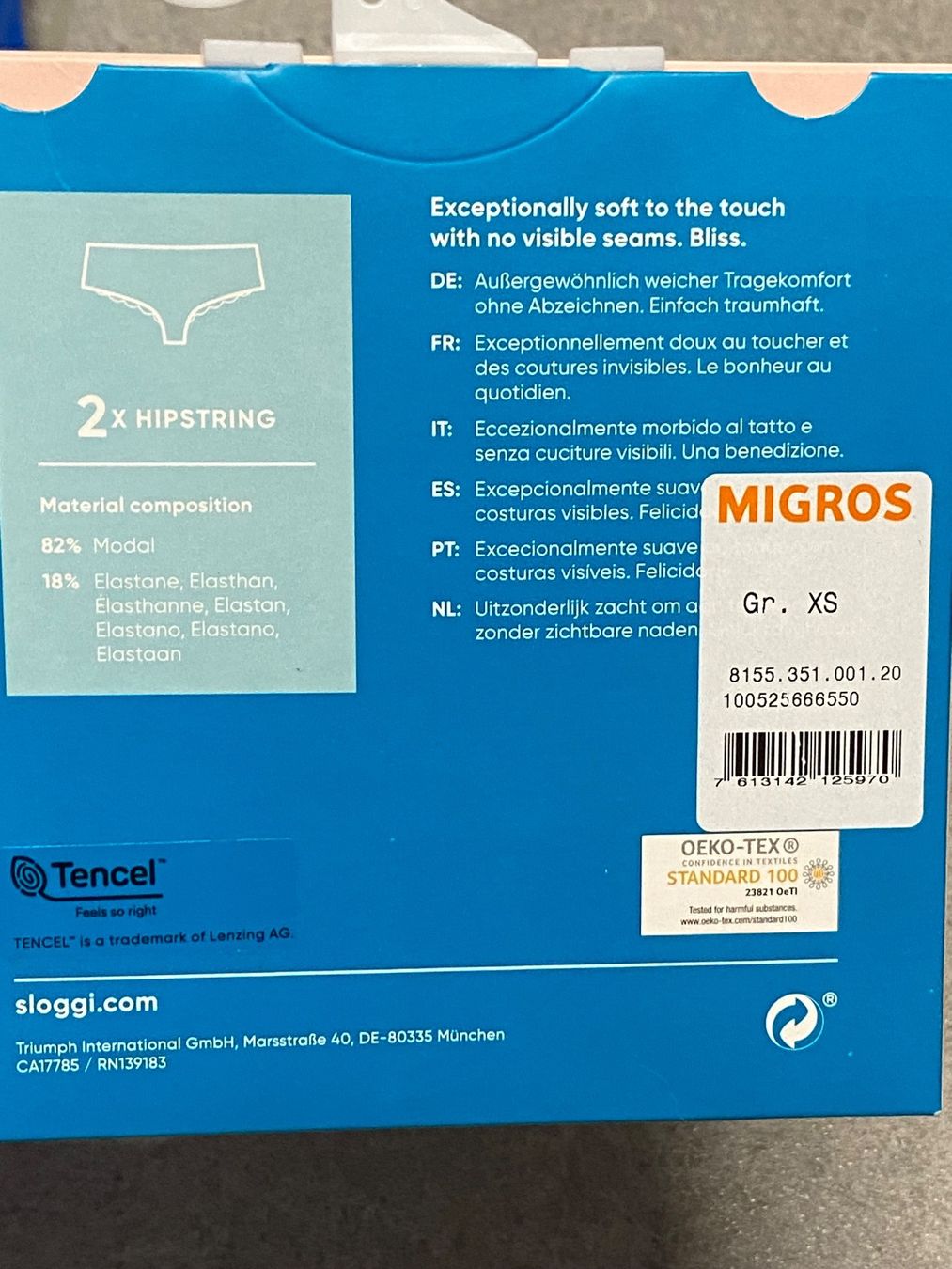 Sonstige Unterwäsche: Sloggi Zero 2x hipstring XS neu – Neu (gemäss Beschreibung) aus Salvenach von gwenwywar 1