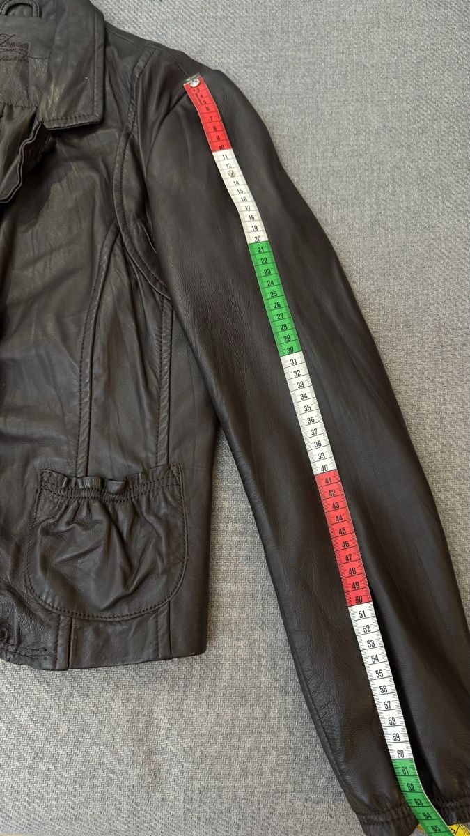 Giacche: Zero Lederjacke, |Braun||Größe 40 – Usato da Adliswil venduto da RicPro 7