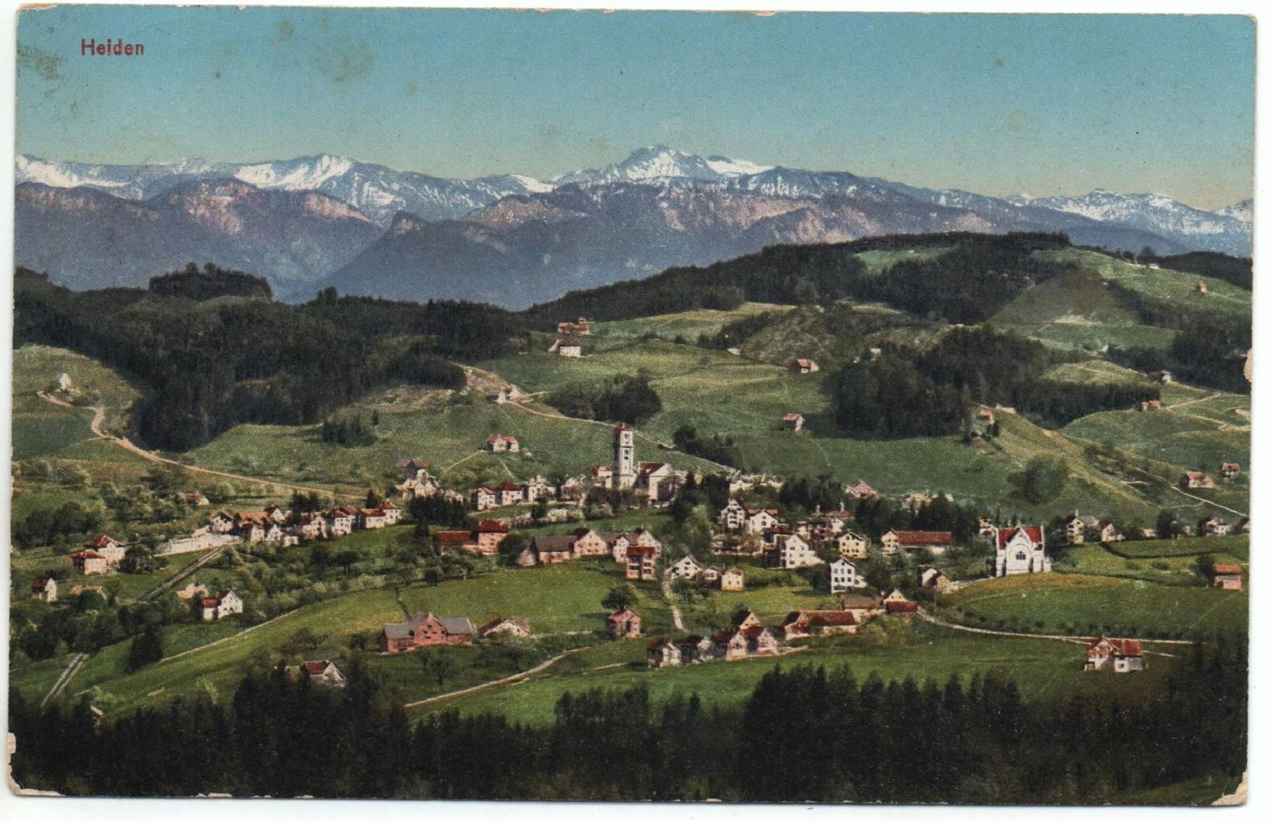 Ansichtskarten: HEIDEN Nr. 8180 – Gebraucht aus Jona von philajona