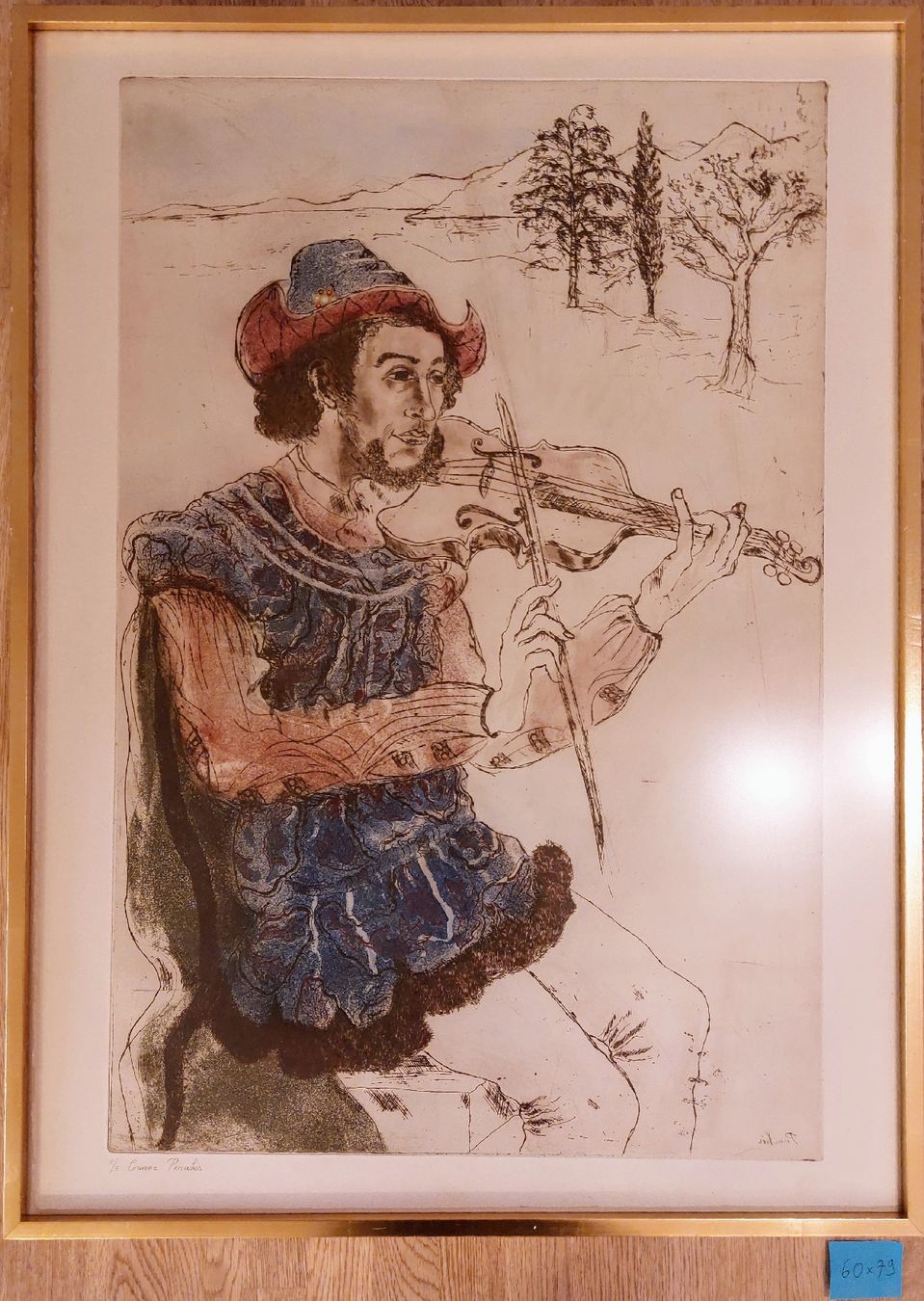 Incisioni: gravure eau forte de Corinne Perakis – Usato da Villeneuve FR venduto da Train_Vinch6