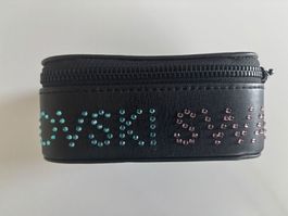 Swarovski Schmuckdose mit Steinchen schwarz neuwertig