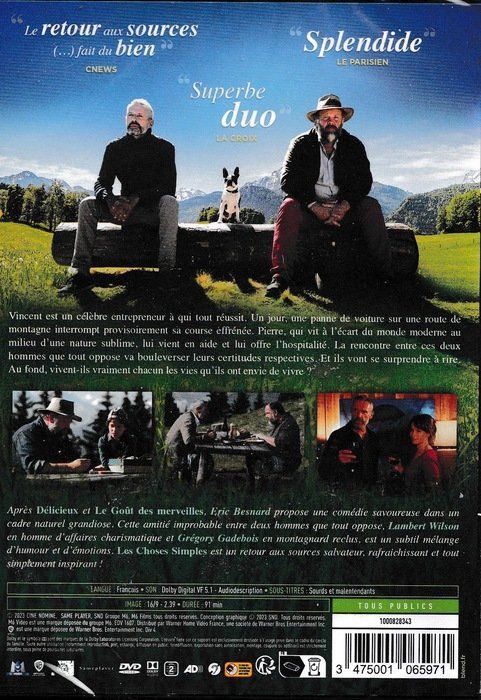 Alle DVDs: LES CHOSES SIMPLES – Neu (gemäss Beschreibung) aus Bursins von Adabel 1