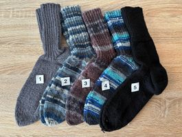 Socken Handgestrickt Grösse 42/43