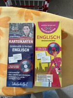 2 Lernboxen Englisch Karteikarten mit CDs neuwertig