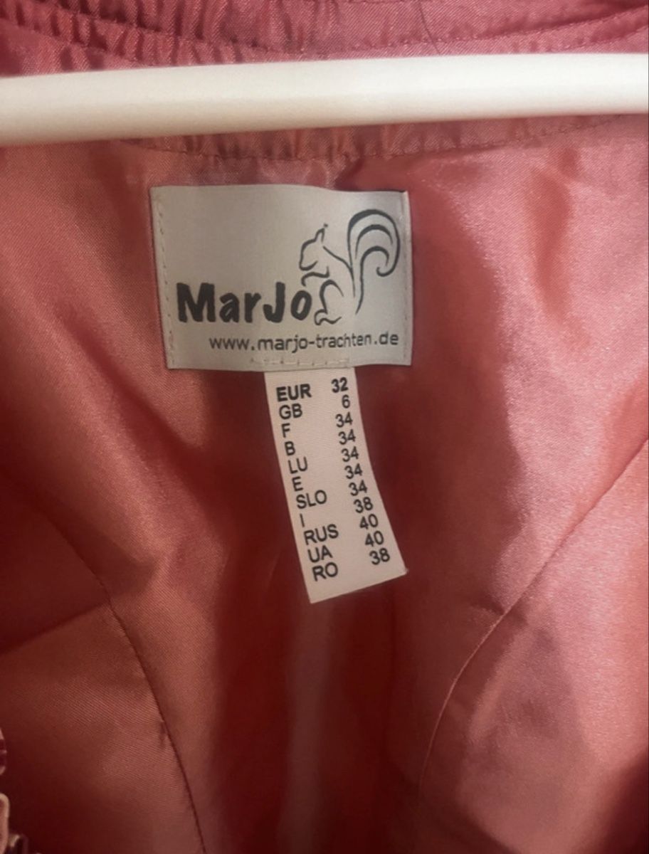 Kostüme: Dirndl Marjo Grösse 32 mit Blumenmuster und Schürze – Neu (gemäss Beschreibung) aus Kloten von mor_m8mp 3