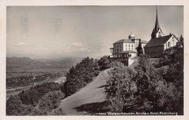 Walzenhausen, Hotel Rheinburg, gelaufen 1929