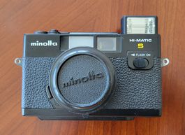 Analogkamera Minolta Hi-Matic S, Rokkor 38mm f/2,7 Objektiv