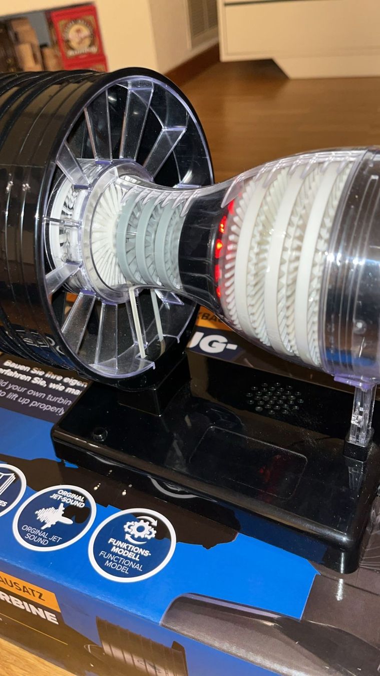 Baukästen: Franzis Flugzeug-Turbine Bausatz inkl. OVP – Gebraucht aus Effretikon von DEINE_HobbyWerkstatt 3