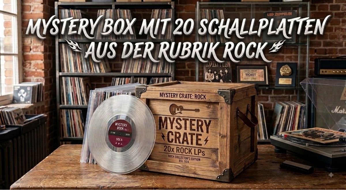 Dischi in vinile: Schallplatten Überraschungsbox 20x Rock – Usato da Frutigen venduto da Philippe_jsp