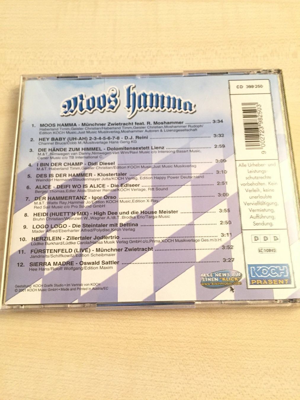 CD: Moos Hamma – Usato da Rüti ZH venduto da alumedien 1