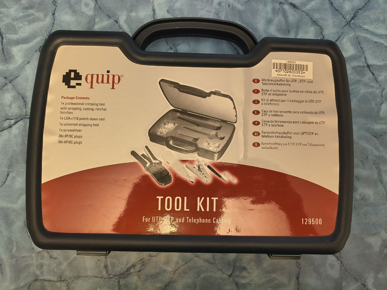Tutti gli attrezzi: Equip Network Tool Kit for UTP STP Telephone New – Usato da Zürich venduto da TrainLine 2