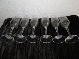 Vintage Bormioli Champagner Gläser