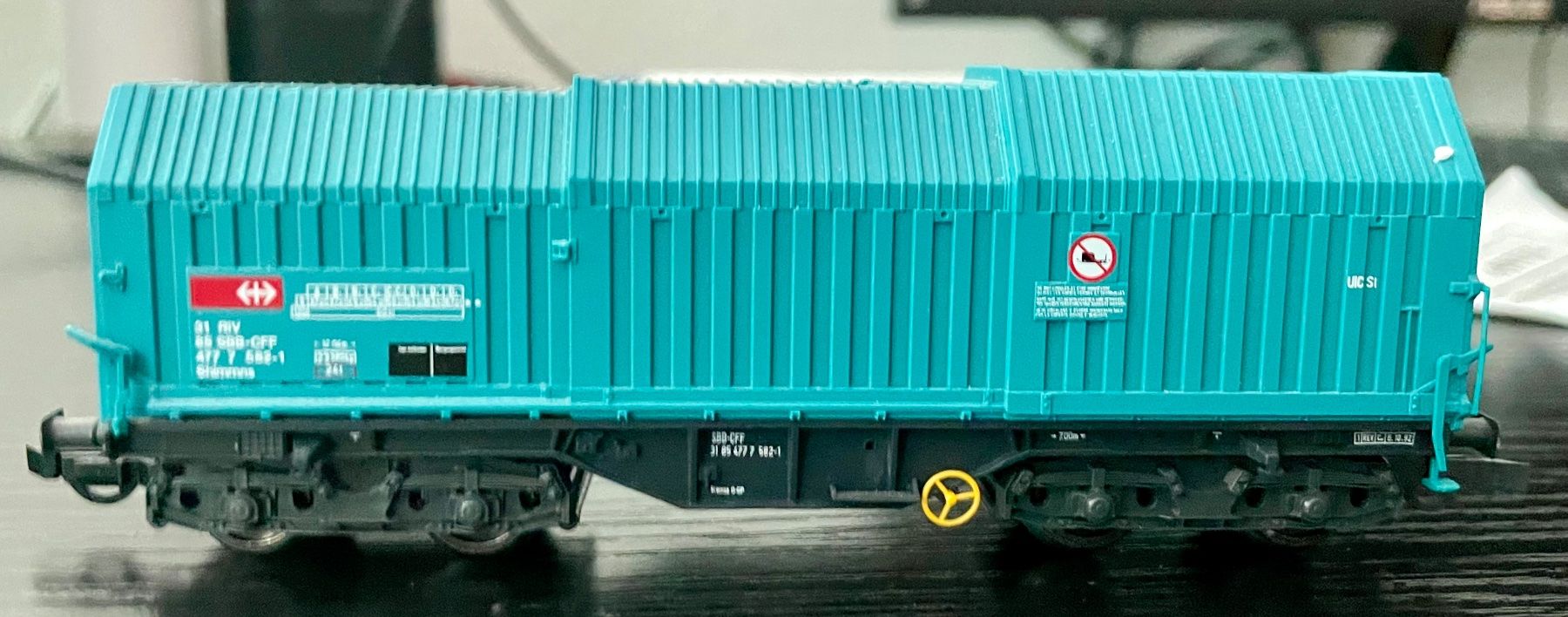Roco Modellini di ferrovie: Roco SBB Coilwagen 46770, H0, OVP – Usato da Bern venduto da schm1969 2