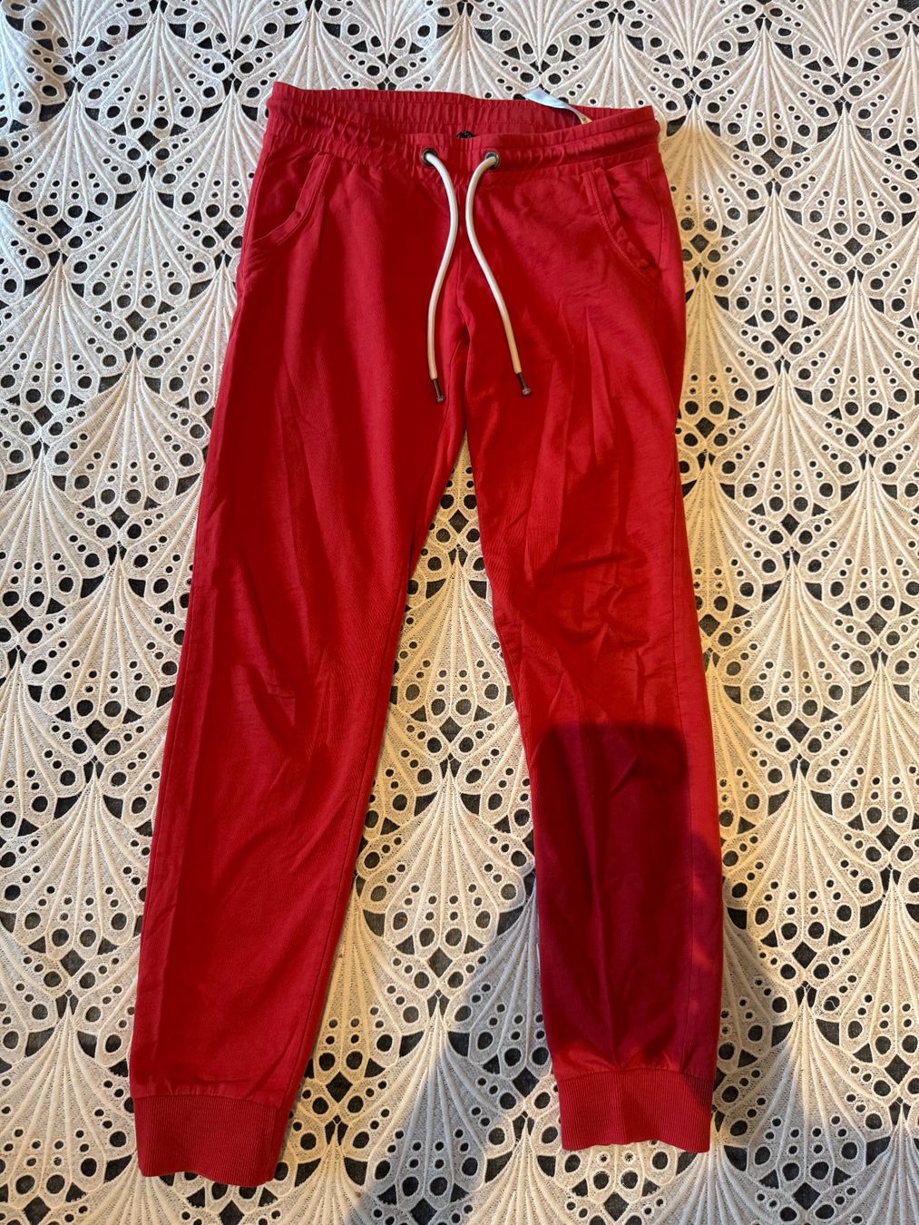 Hosen: Coole rote Jogginghose Orange Gr XS – Gebraucht aus Frenkendorf von Style365 5