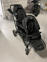 ABC Design Zwillingswagen schwarz guter Zustand mit Zubehör
