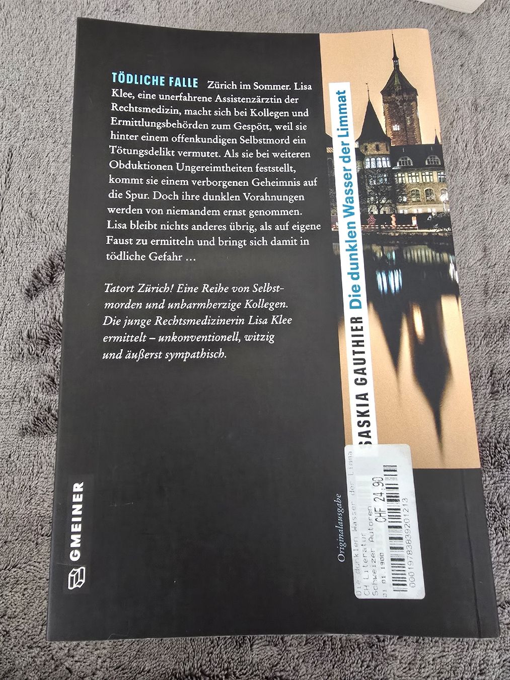 Libri: Die dunklen Wasser der Limmat Taschenbuch – Usato da Muttenz venduto da kar_rp9p 1