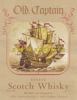 Etikette - Old Captain (Scotch Whisky) /bd