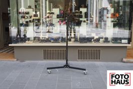 Fotostudio Lichtstativ auf Rollen für Blitzgeräte 1435
