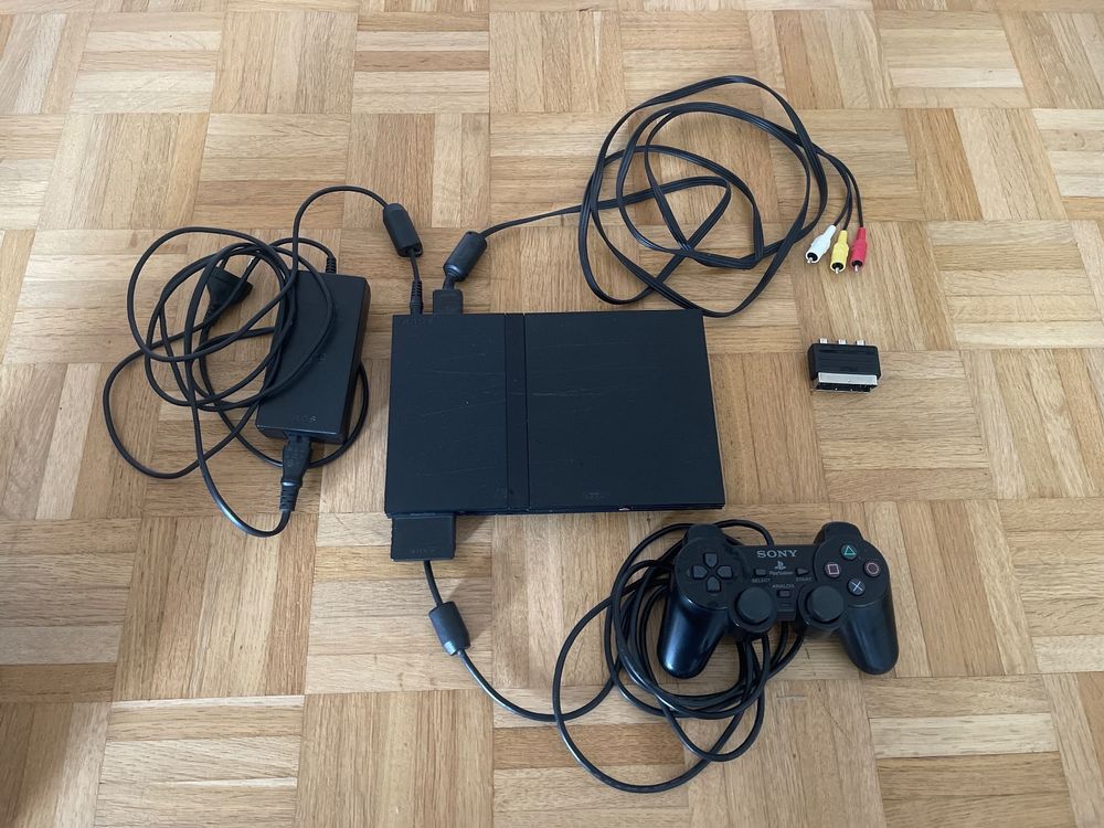 PS 2 mit vielen Games und Controller | Kaufen auf Ricardo