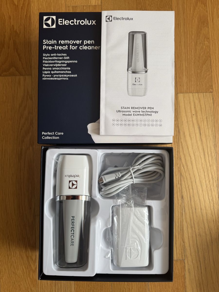Prodotti di pulizia: Electrolux Ultraschall-Fleckenentferner – Nuovo e nell'imballaggio originale da Mellingen venduto da Frank55