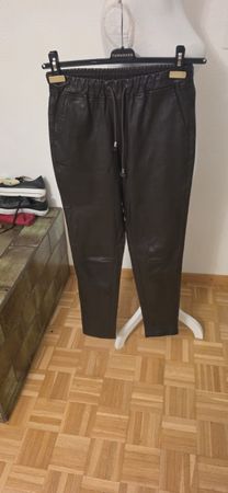 Ventcouvert Lederhose braun Grösse 40