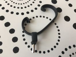 DISPLAY FOR WATCH - SUPPORT POUR MONTRE - METAL & BLACK !!!
