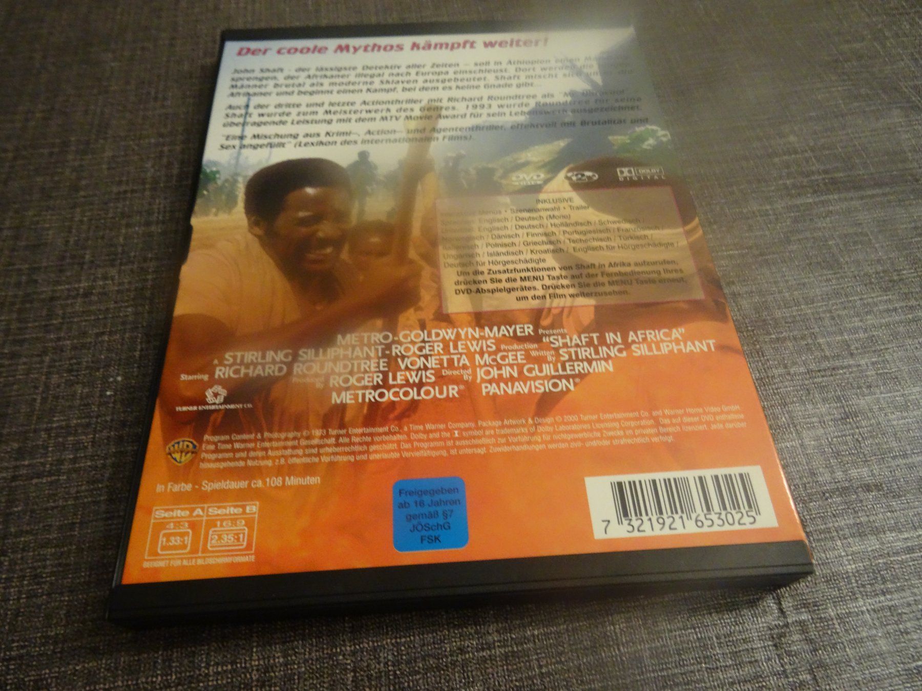 Tutti i DVDs: Shaft in Afrika DVD Richard Roundtree – Usato da Olten venduto da Disc-Verkauf 2
