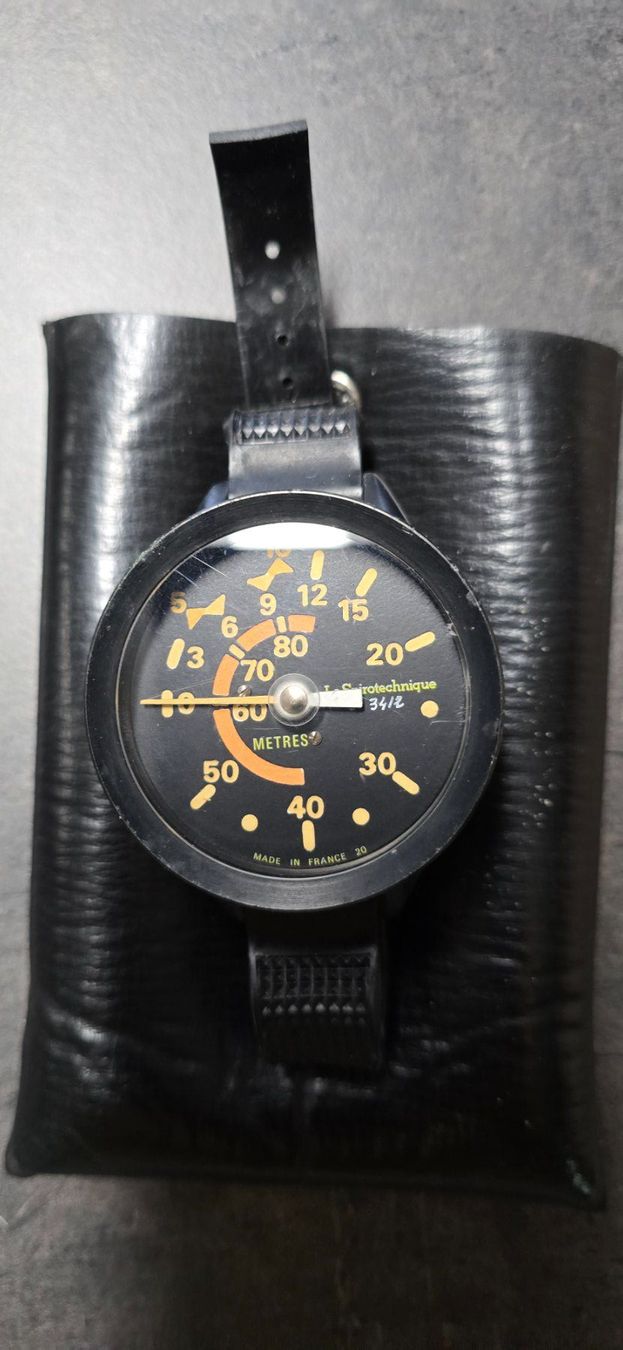 Mesurer: Profondimètre + Mano de surface LaSpirotechnique Vintage – D'occasion à Chamoson par eddygh