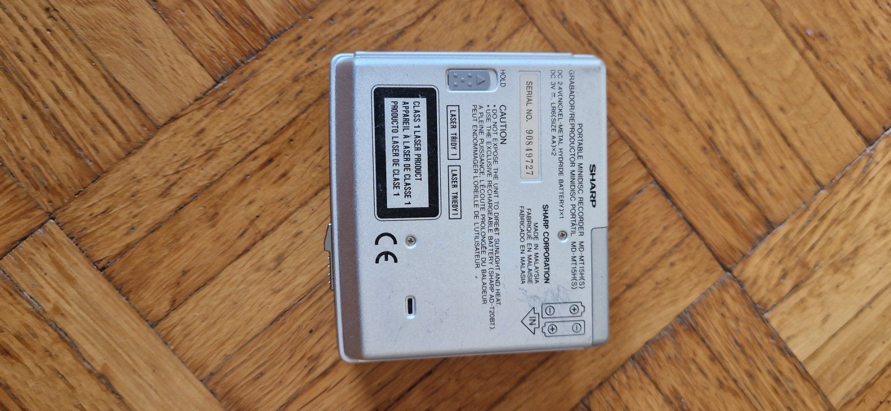 Minidisc: Sharp MD-MT15 MD-Player Minidisc – Gebraucht aus Dorf von  2