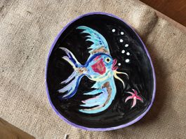 antiker Fisch Teller - Gabriel Schwarzkopf - 1955 - Fische 4