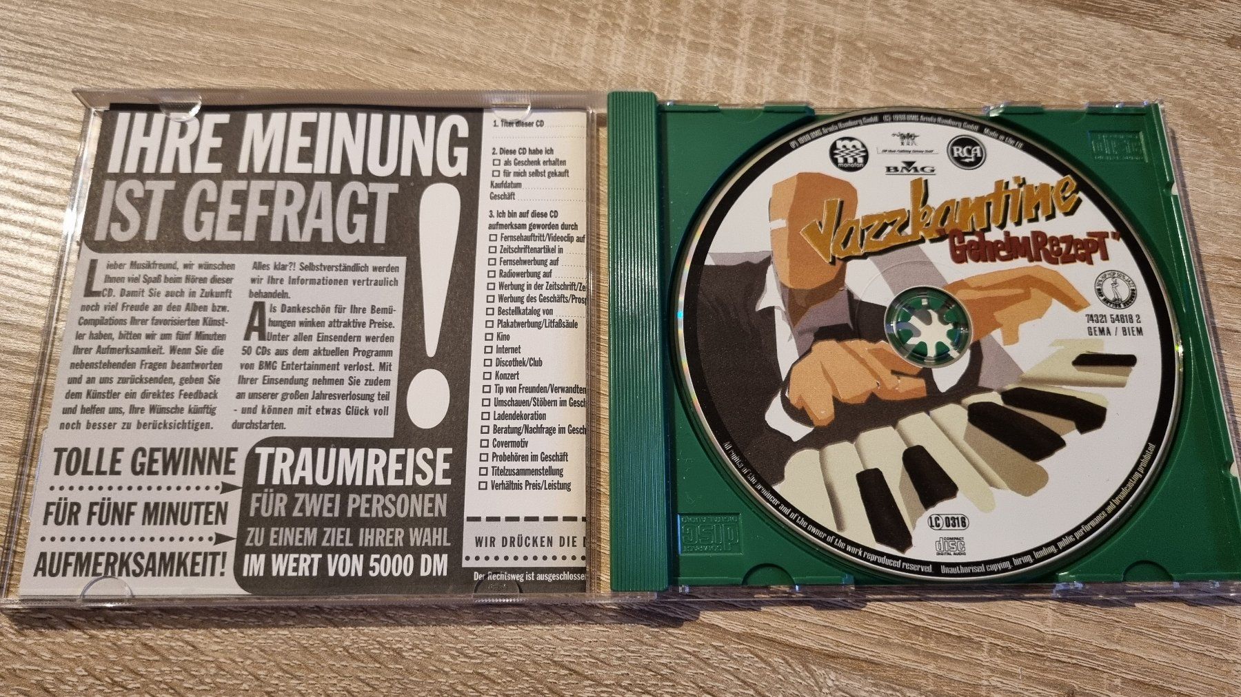 CDs: Jazzkantine - Geheimrezept – Gebraucht aus Hagenbuch ZH von lecterr55 1