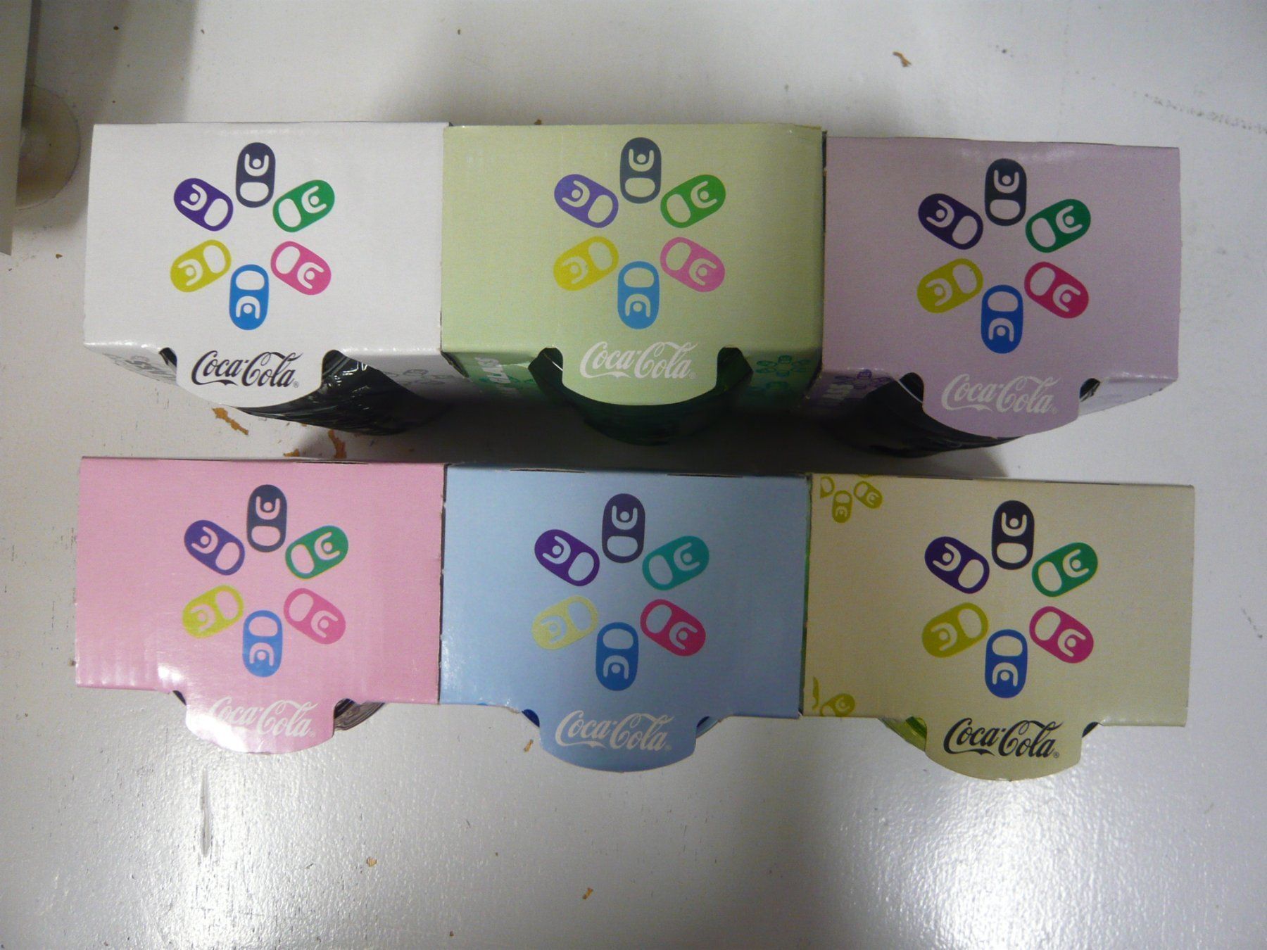 COCA COLA McDONALDS GLAS SET KOMPLETT 2009 (Neu und originalverpackt ...
