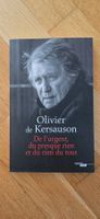 Livre Olivier de Kersauson De l'urgent, du presque rien ...