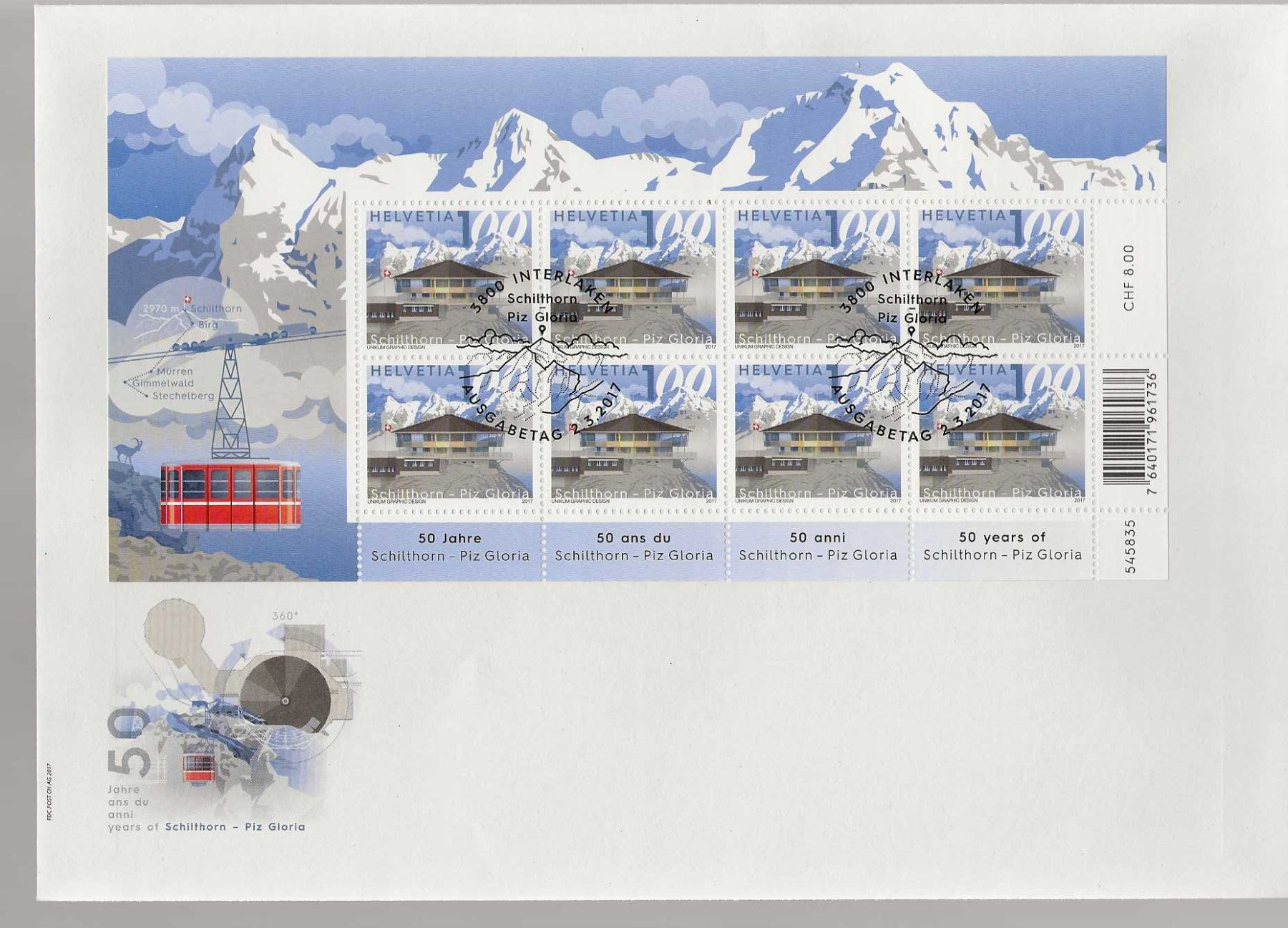 Buste & buste per spedizione: enveloppe 2 FDC 1618 et 1619 – Usato da Sorvilier venduto da carose01