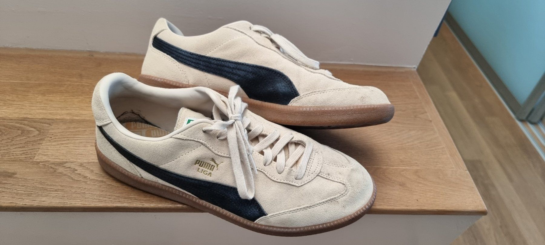 Puma Scarpe da uomo: Puma Liga Suede Leather Gr.46 – Usato da Bremgarten b. Bern venduto da Z0k1 1