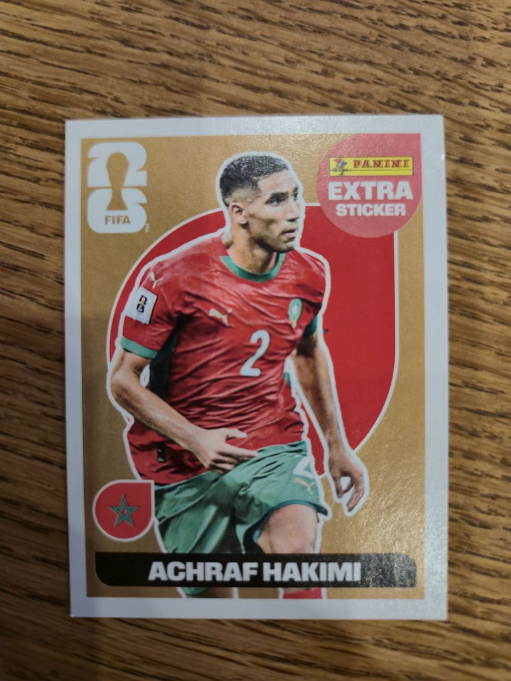 Panini Sammelbilder & Trading cards: Panini Extra Sticker Achraf Hakimi Bronze – Neu (gemäss Beschreibung) aus Wolfwil von Leuenberger83