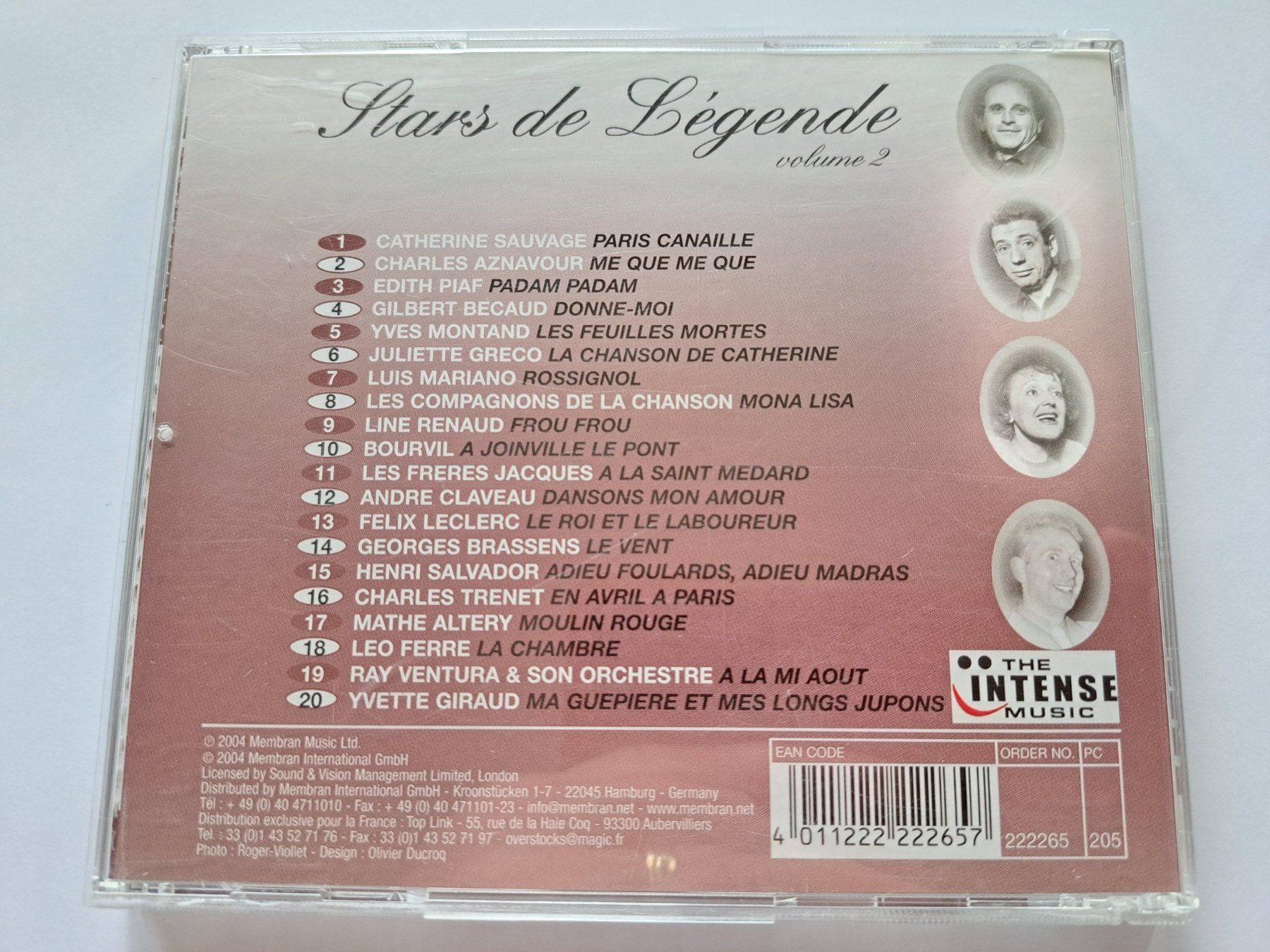 CD: Cd Stars de Légende - Volume 2 – Usato da Pully venduto da bro_n52j 2