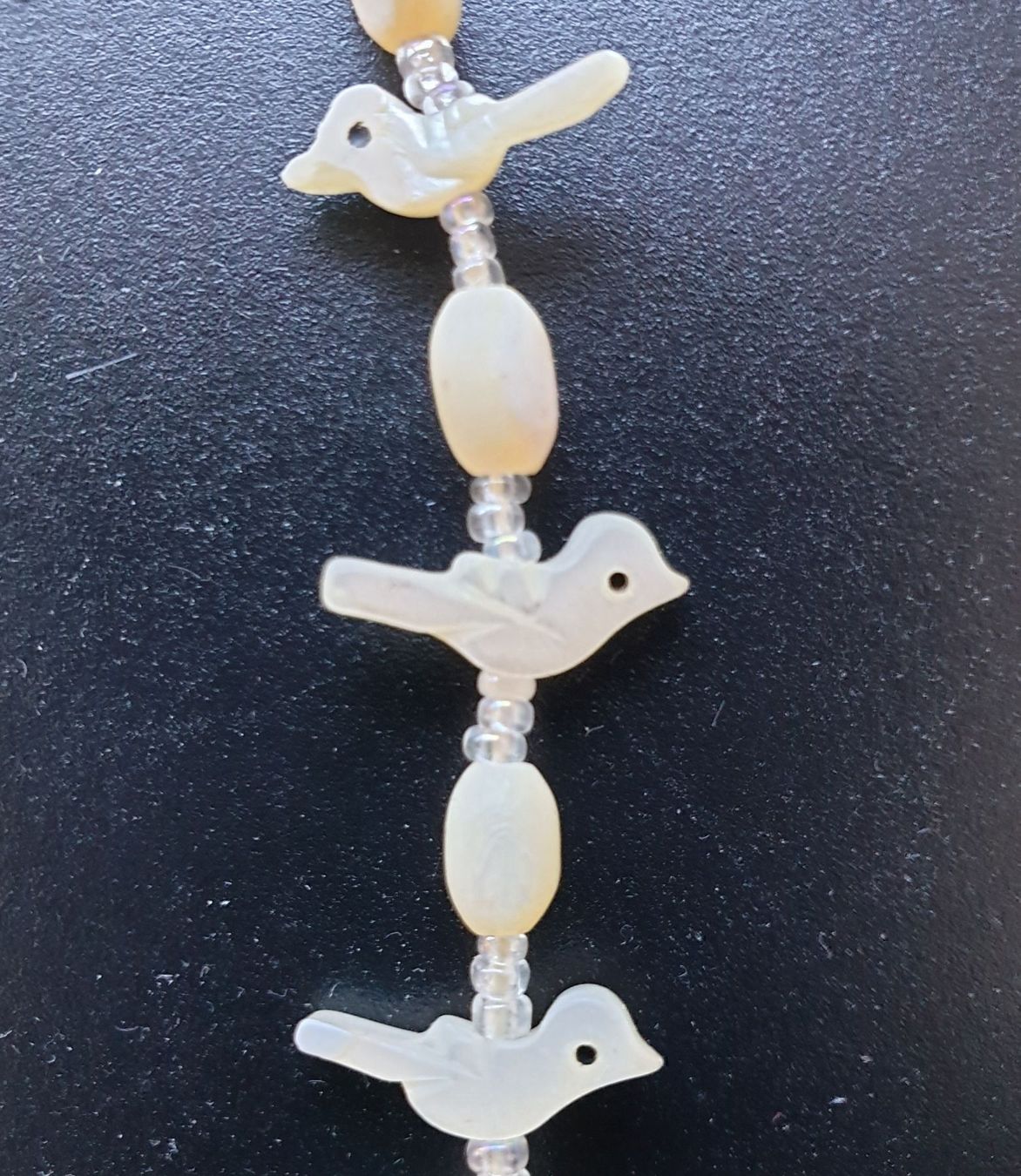 Catenine: Collier nacré - Halskette aus Perlmutt – Usato da Fortunau (Ayent) venduto da le.baron