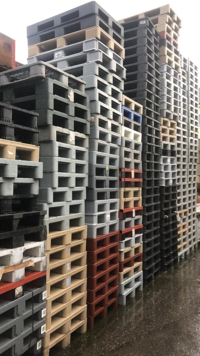 Tutti gli attrezzi: Kunststoffpaletten - Paletten – Usato da Güttingen venduto da replast