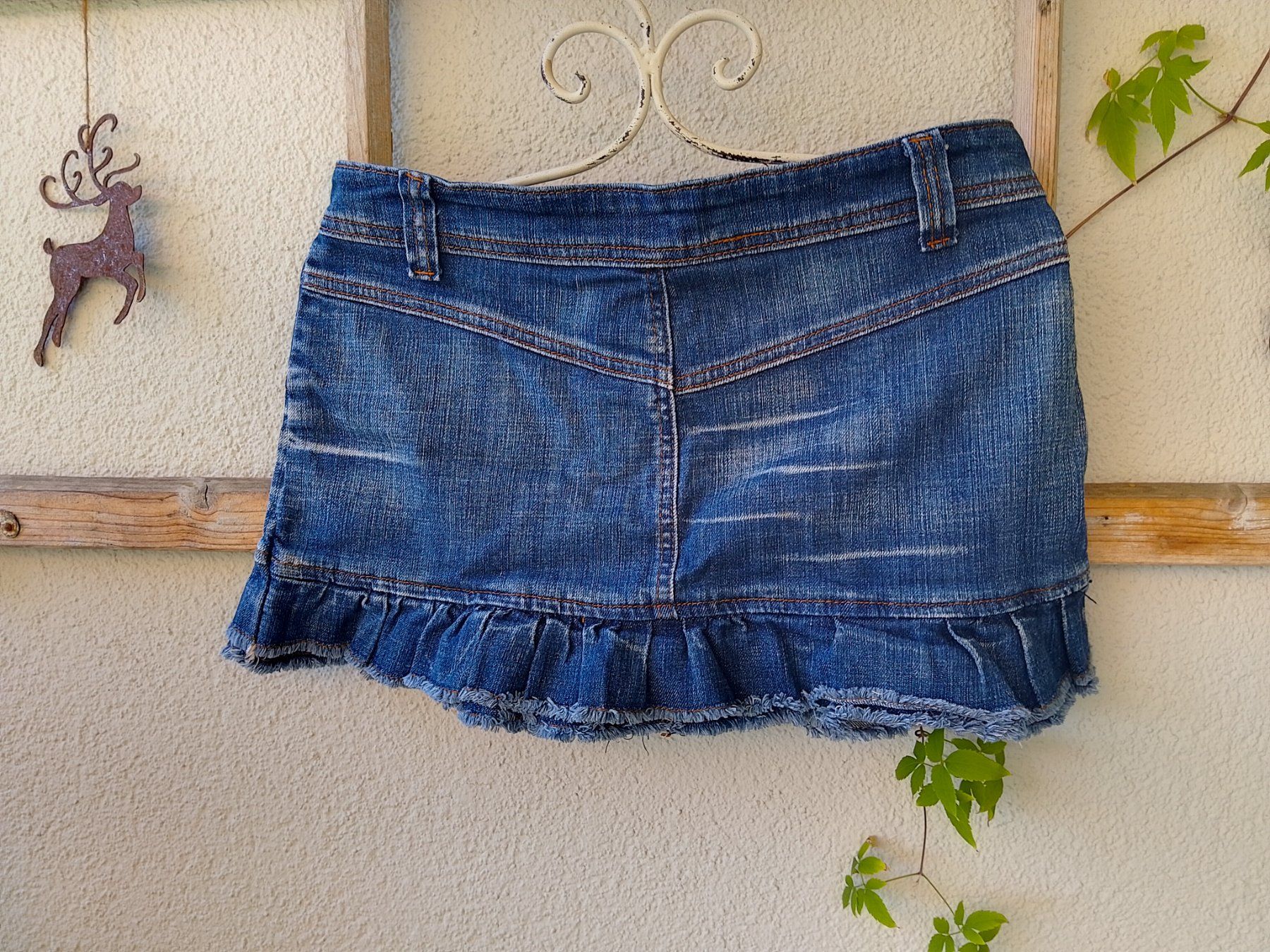 Gonne: Frecher Mini Jeansjupe Grösse 38 – Usato da Wichtrach venduto da hof_99lp 1