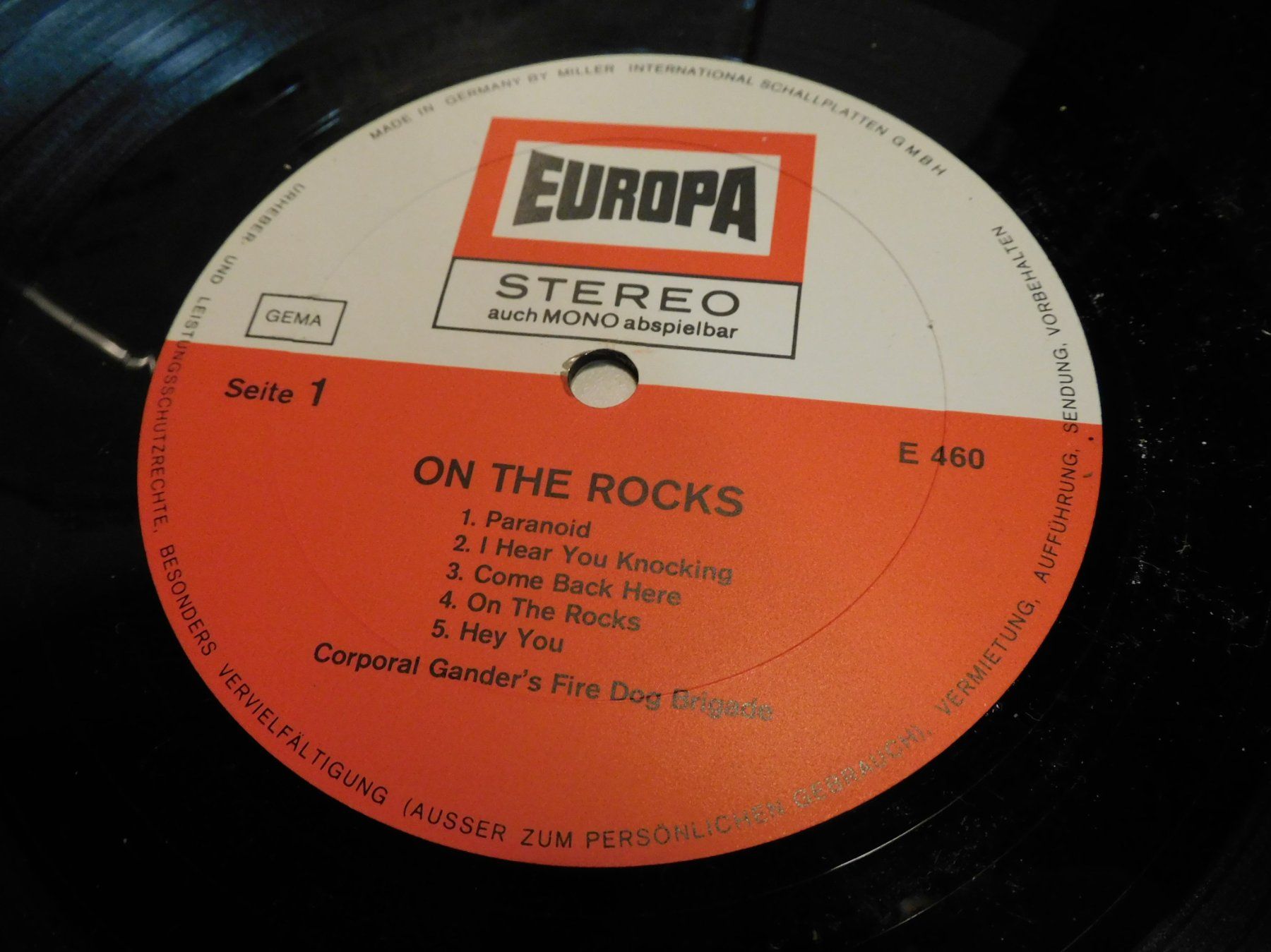 Dischi in vinile: LP - On The Rocks  - Schallplatte LP    LP – Usato da Sursee venduto da 76 4