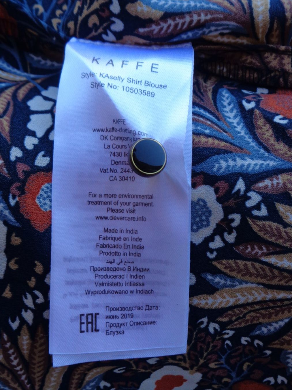 Camicette: Bluse Damen, Marke Kaffe, Gr.44 – Nuovo (secondo la descrizione) da Tafers venduto da kor_jf9w 4