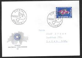 Sonderbrief S. 525 Regiophil Liestal 6.-8.10.1961
