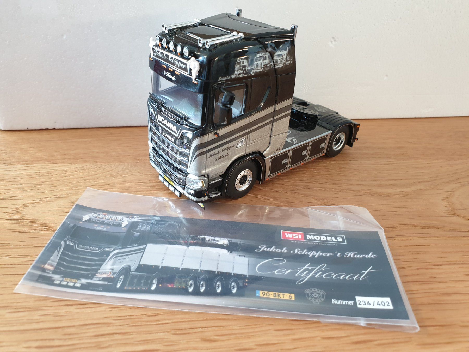 WSI Models Kit di modellismo & Modellini statici: Scania Jakob Schipper NEU – Nuovo e nell'imballaggio originale da Baar venduto da Liebherrbagger