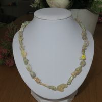Natural Ethiopian OPAL-Nugget Beads Collier 5-18mm/ NP 170,-