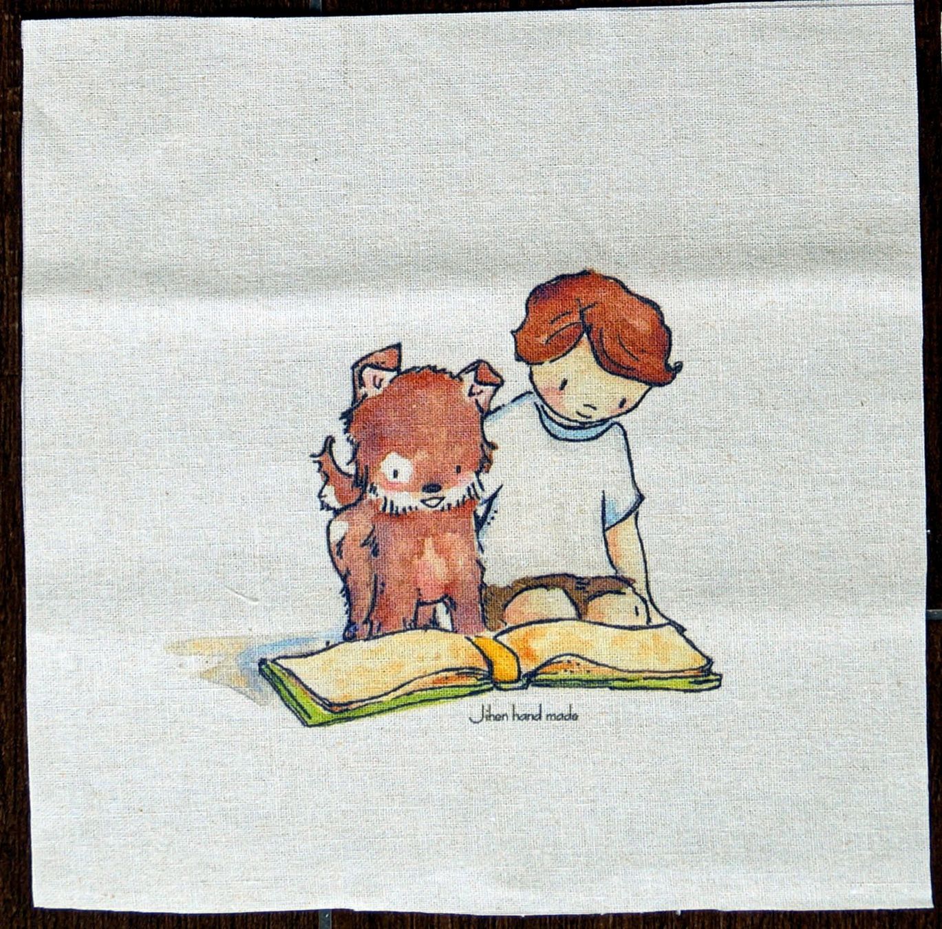 Tessuti: 1 STK LEINEN PATCHWORKSTOFF, 20x20 cm – Nuovo (secondo la descrizione) da Langenthal venduto da zelgaz